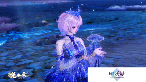 《逆水寒手游》全新背挂幻海明光外观一览